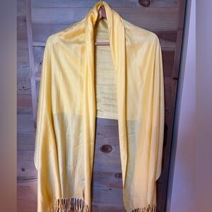 Yellow Pashmina Scarf